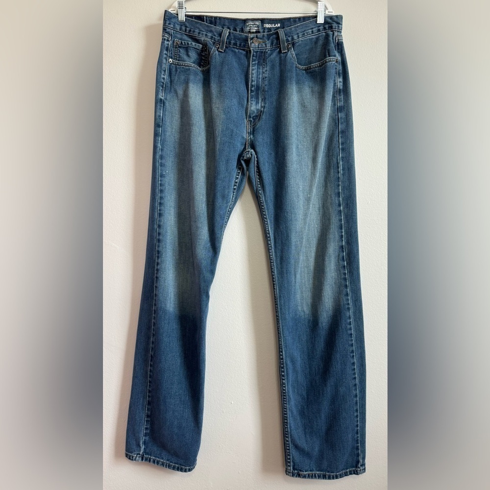 Levi Straus Signature Gold Men’s Regular Straight Jeans Size 36x32